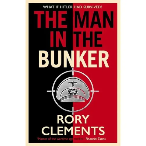 Coperta cărții The Man in the Bunker Tom Wilde Spy Thriller