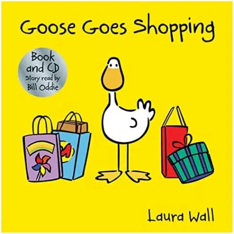 Coperta cărții Goose Goes Shopping (book&CD)