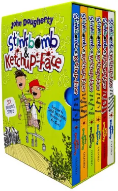 Coperta cărții Stinkbomb & Ketchup-Face: 6 Books Collection