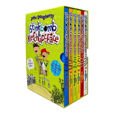 Coperta cărții Stinkbomb & Ketchup-Face: 6 Books Collection