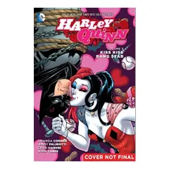 Coperta cărții Kiss Kiss Bang Stab, Amanda Conner, Amanda Conner, Ben Caldwell, Chad Hardin, Jimmy Palmiotti