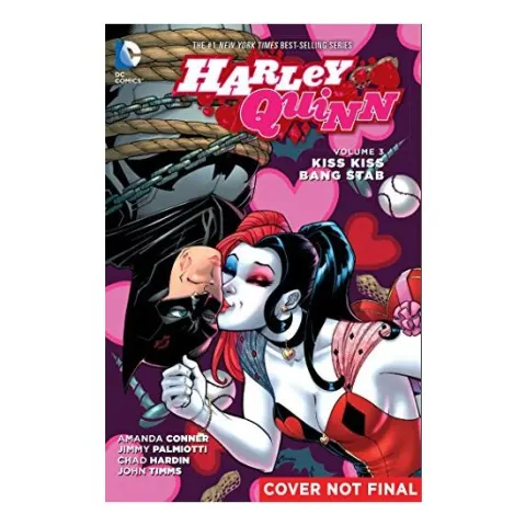 Coperta cărții Kiss Kiss Bang Stab, Amanda Conner, Amanda Conner, Ben Caldwell, Chad Hardin, Jimmy Palmiotti