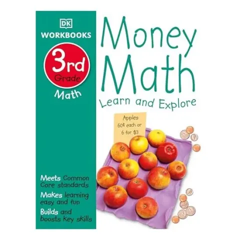 Coperta cărții DK Workbooks : Money Math, Third Grade