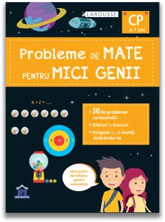Coperta cărții Probleme de mate pentru mici genii - Clasa pregatitoare