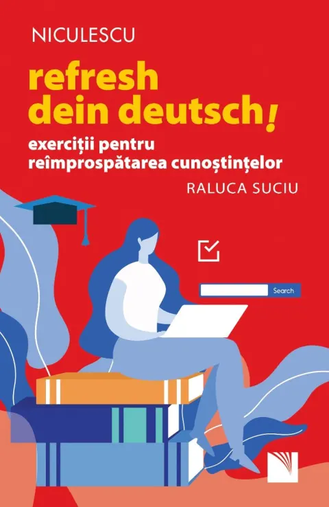 Coperta cărții Refresh dein Deutsch! Exerciții pentru reîmprospătarea cunoștințelor