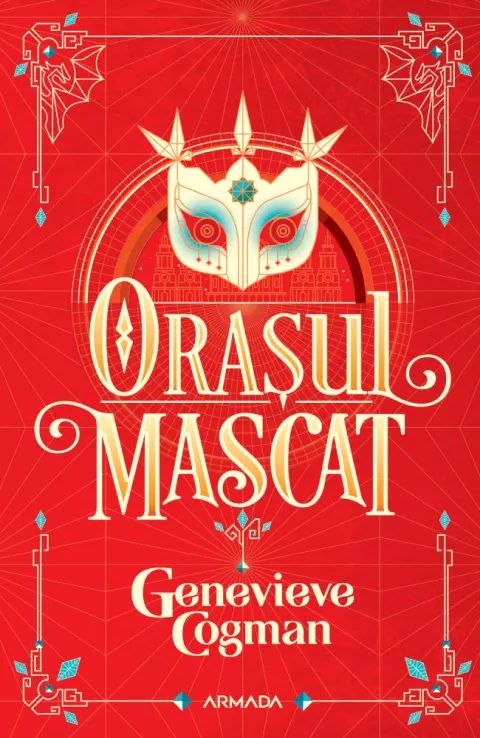 Coperta cărții Orașul mascat (seria Biblioteca invizibilă, partea a II-a)
