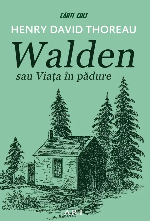 Coperta cărții Walden sau Viața în pădure