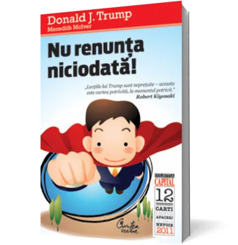 Coperta cărții Nu renunța niciodată!