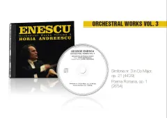 Coperta cărții George Enescu. Simfonia nr. 3