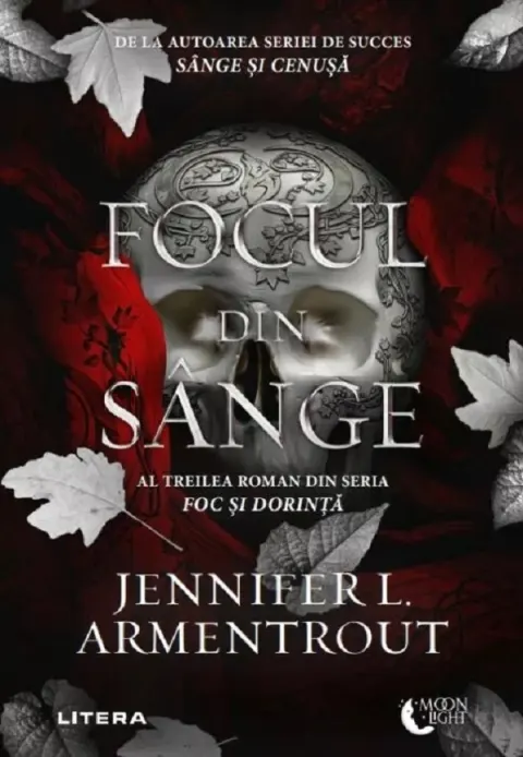 Coperta cărții Focul din sange (seria Foc si dorinta, vol. 3)