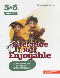Coperta cărții Literature Made Enjoyable. A Workbook for 5th and 6th grade students