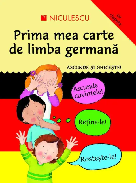 Coperta cărții Ascunde și ghicește. Prima mea carte de limba germană