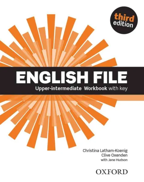 Coperta cărții English File 3E Upper-intermediate Workbook with Key