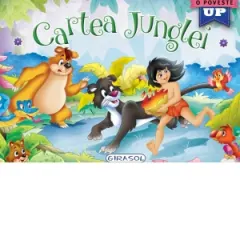 Coperta cărții Cartea Junglei. Carte pop-up
