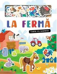 Coperta cărții La ferma. Carte cu magneti