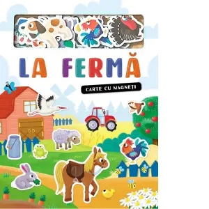 Coperta cărții La ferma. Carte cu magneti