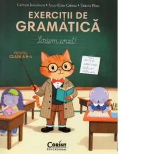 Coperta cărții Exercitii de gramatica pentru clasa a II-a