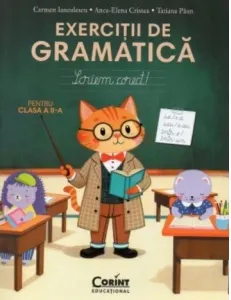 Coperta cărții Exercitii de gramatica pentru clasa a II-a