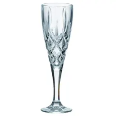 Coperta cărții Set 6 Pahare Sampanie Cristal Bohemia Sheffield 180 ml