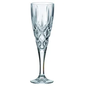 Coperta cărții Set 6 Pahare Sampanie Cristal Bohemia Sheffield 180 ml