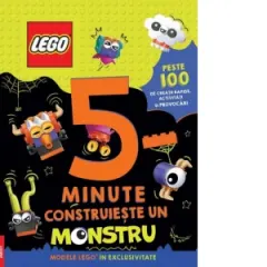 Coperta cărții LEGO - 5 minute: Construieste un monstru