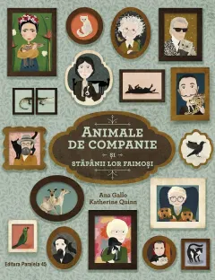Coperta cărții Animale de companie și stăpânii lor faimoși