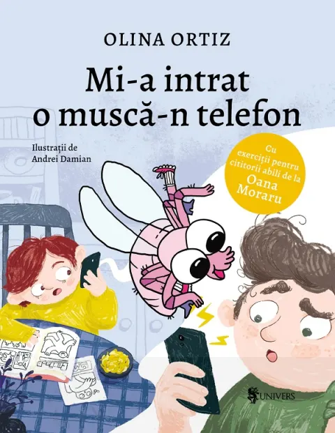 Coperta cărții Mi-a intrat o muscă-n telefon