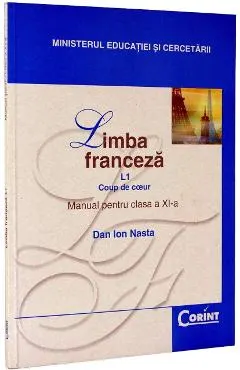 Coperta cărții Manual franceza clasa 11 L1 - Coup de coeur