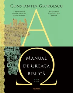 Coperta cărții Manual de greacă biblică