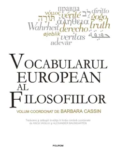 Coperta cărții Vocabularul european al filosofiilor