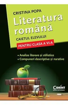 Coperta cărții Limba romana - Clasa 6 - Caietul elevului