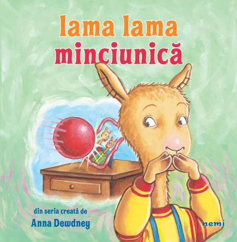 Coperta cărții Lama Lama minciunică