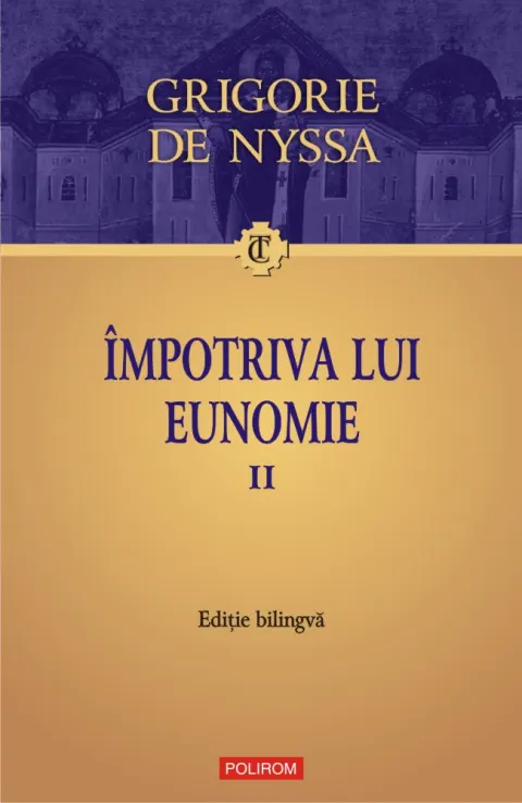 Coperta cărții Impotriva lui Eunomie. Volumul II