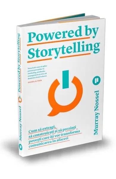Coperta cărții Powered by Storytelling