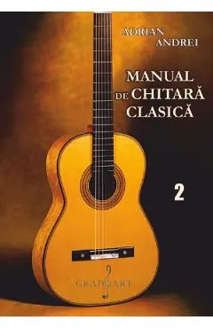 Coperta cărții Manual de chitara clasica. Volumul II