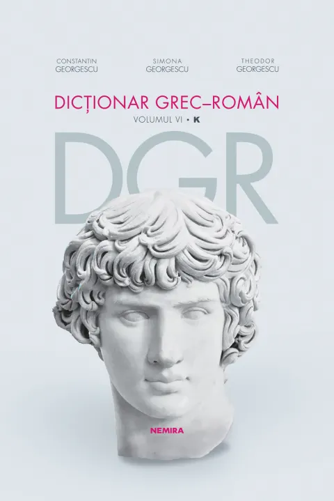 Coperta cărții Dicționar grec-român. Volumul VI