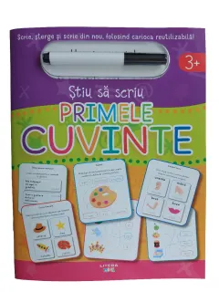 Coperta cărții Stiu sa scriu. Primele cuvinte