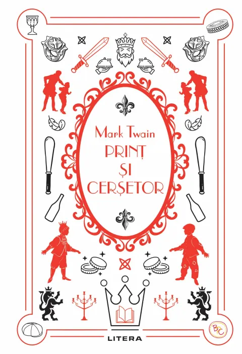 Coperta cărții Print si cersetor. Volumul 21. Biblioteca pentru copii