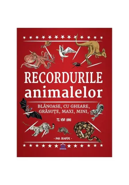 Coperta cărții Recordurile animalelor