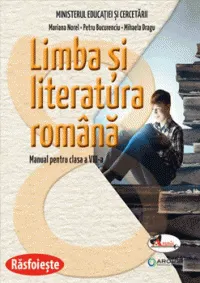 Coperta cărții Limba și literatura română. Manual pentru clasa a VIII-a