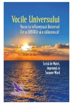 Coperta cărții Vocile Universului - Seria Matei, vorbeste-mi despre rai - Vol. 3