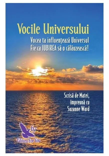 Coperta cărții Vocile Universului - Seria Matei, vorbeste-mi despre rai - Vol. 3