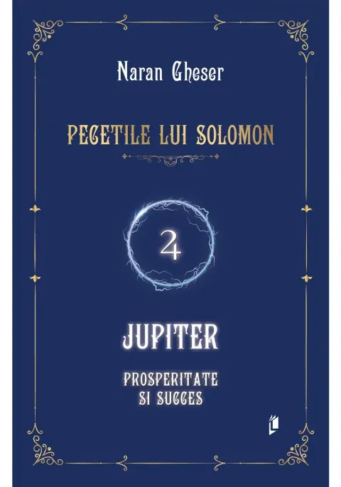 Coperta cărții Pecetile lui Solomon: Jupiter - prosperitate si succes