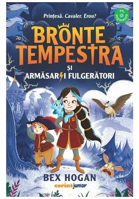 Coperta cărții Bronte Tempestra și armăsarii fulgerători (primul volum din seria Bronte Tempestra)