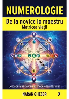 Coperta cărții Numerologie de la novice la maestru. Matricea vietii