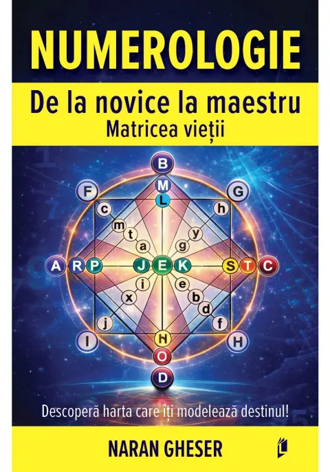 Coperta cărții Numerologie de la novice la maestru. Matricea vietii