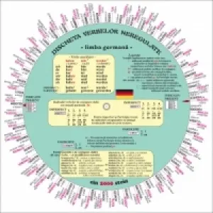 Coperta cărții Discheta verbelor - limba germana