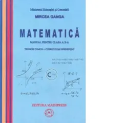 Coperta cărții Matematica. Manual pentru clasa a X-a. Trunchi comun + Curriculum diferentiat (TC + CD)