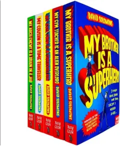 Coperta cărții My Brother is a Superhero Series 5 Books Collection
