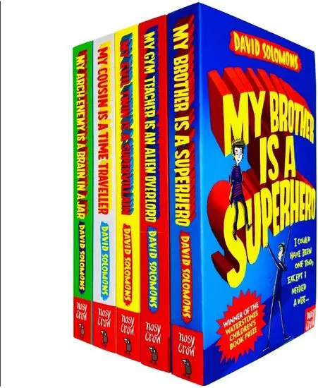 Coperta cărții My Brother is a Superhero Series 5 Books Collection